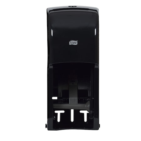 Toilet Paper Dispenser, Plastic, Black