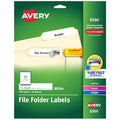 Laser/Inkjet Label, 3 7/16 in Label W, 2/3 in Label H, 30 Labels per Sheet White