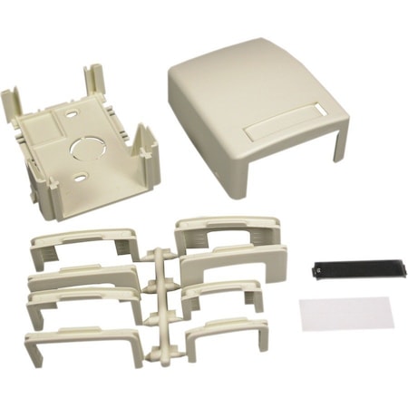 Small Data Box, 2.75 in W, 3.75 in L, Ivory