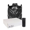 Contractor Trash Bags: 42 gal Capacity, 32-3/4 in x 47-5/8 in, 3 mil Thick, Black, 32 PK