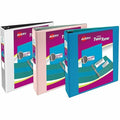 Two-Tone View 2" 3-Ring Binders with Poc
