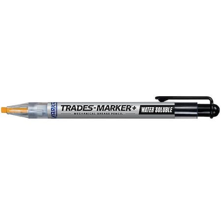 Industrial Marker, Medium Tip, Yellow Color Family, Wax