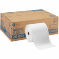 Pacific Blue Select Hardwound Paper Towels, 1 Ply, Continuous Roll Sheets, 1000 ft, White, 6 PK