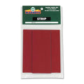 Magnetic Strips, Pre-Cut, 2 in., Red, PK25