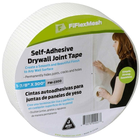 Fgl Mesh Tape,White,2""X300ft,PK3
