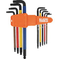 Hex Key Caddy Set, XL L-Style, CC, 9 Pc