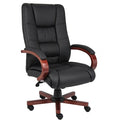 High Back Executive Wood Finished Chairs