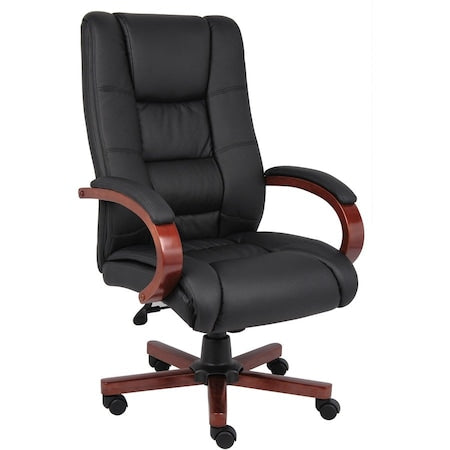 High Back Executive Wood Finished Chairs