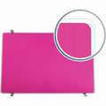 Board and wall fixing, 40 in, Tempered Glass Frame, Violet