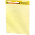 Easel Pad, 1 in. Ruled, Yellow, 25in x 30in