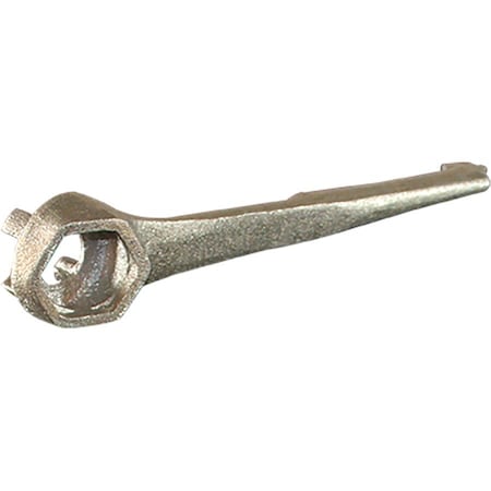 Drum Bung/Plug Wrench, Alum, 10 1/2 In L