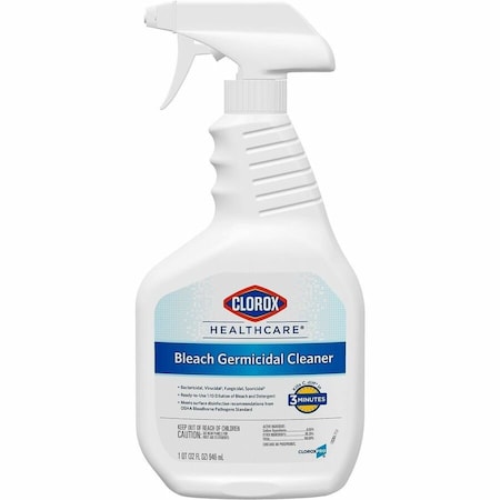 Cleaner and Disinfectant, 32 oz. Trigger Spray Bottle, Unscented, 6 PK