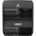 Toilet Paper Dispenser, Black, Wall Mount