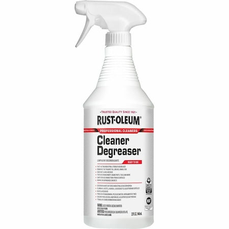 Cleaner/Degreaser, 32 Oz Trigger Spray Bottle, Liquid, 6 PK