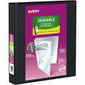 Durable Clear View 3 Ring Binders, 1.5 I