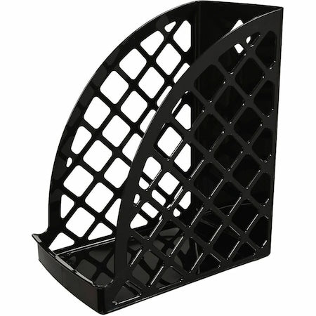 Magazine File, Black, Plastic