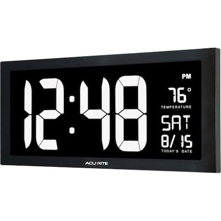 Digital Led Wall, w/Indoor Temp