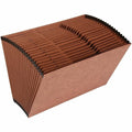 Expandable File Folders, Paper Stock, Brwn