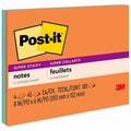 Super Sticky Notes, 6x8 In., PK4