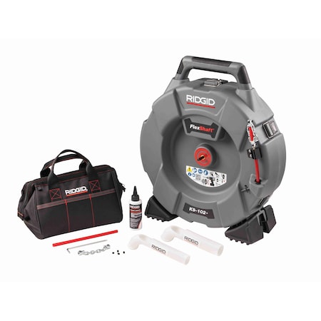 Drain Cleaning Machine, 1/4", 50 ft, 24 lb