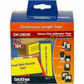 Continuous Label Stock, Yellow, Gloss