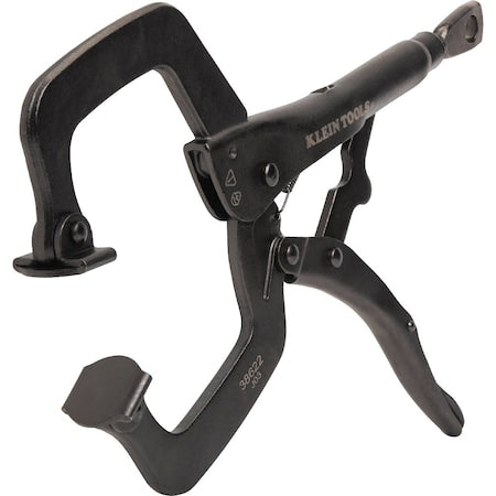 Locking Pliers, C-Clamp, Swivel Jaws, 11