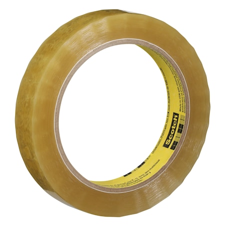 Packaging Tape, UPVC, 25.4mm W, PK36