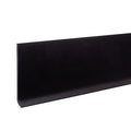 Wall Base Molding, 4 ft L, Black
