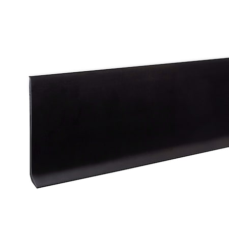 Wall Base Molding, 4 ft L, Black