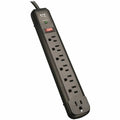 Outlet Strip, Surge, Right Angled, 7 5-15R, 5-15P, 4 ft., Black