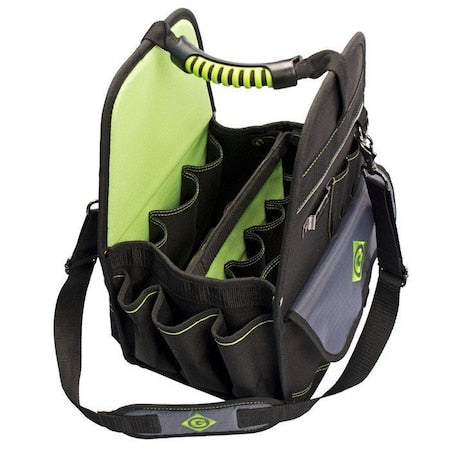 Tool Bag, Polyester, Black, 27 Pockets