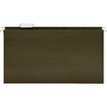 Hanging File Folder, Green, PK25