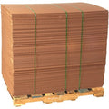 Corrugated Pads, 32 ECT, 48 in, 1/8 in
