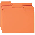 File Folder, Orange, Paperboard, PK100