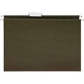Hanging File Folder, Green, PK25