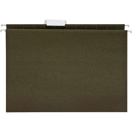 Hanging File Folder, Green, PK25
