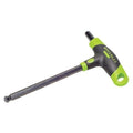 SAE Plain Ball Hex Key Hex Key, 3/8" Tip Size, 5 49/64 in Long, 2 35/64 in Short