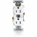Duplex Receptacle, 15A, White, 125V