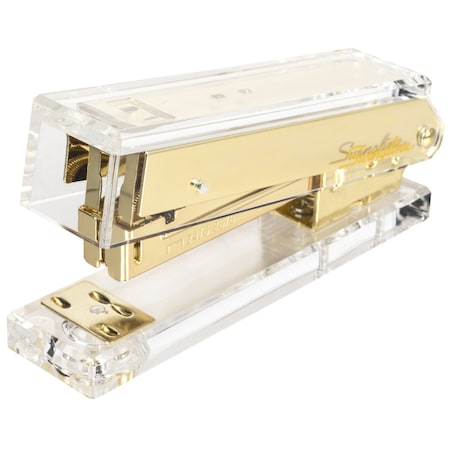 Compact Acrylic Stapler, 20 Sheets, Half