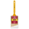 2-1/2" Angle Sash Soft, Nylon/Polyester Bristle, Paint Brush, Plastic Handle