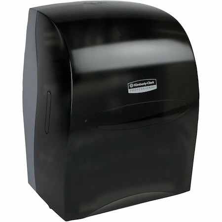 Sanitouch Manual Hard Roll Towel Dispenser, Black, for 1.5" Core, 12.63" x 16.13" x 10.2", Qty 1