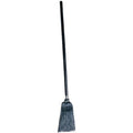 Lobby Broom, w/Wood Handle, Black