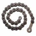 Chain, Knurled For Jaw Texture, Steel Jaw