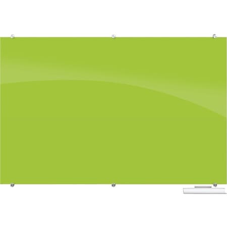 Magnetc, Glass Board, 35.43"Hx47.24"W, Blue