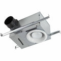 Ceiling Recessed Fan, 70 cfm cfm, 4 in Duct Dia., 120V AC, With Light