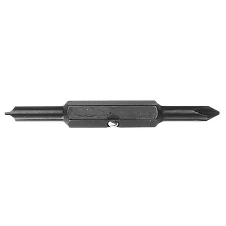 Replacement Bit, No 2 Phillips, 9/32-Inch Slotted