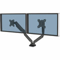 Dual Monitor Arm, 18 lb. Cap.