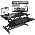Compact Standing Desk Riser, Black