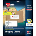 Shipping Label,Paper,White,PK2