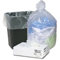 33 gal Trash Bags, 33 in x 40 in, Medium-Duty, 11 microns, Natural